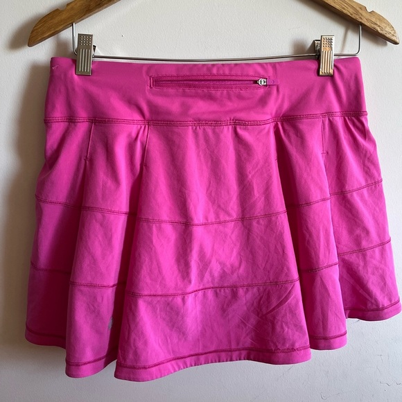 Lululemon pace rival Hot Pink Tennis Skort Size 6 - Picture 4 of 12